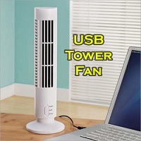   USB Tower Fan